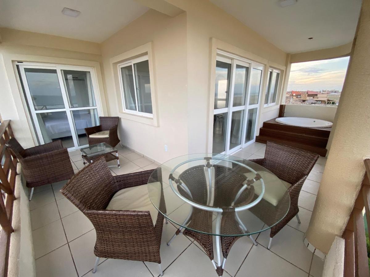 Beachfront Apt & Jacuzzi Taiba Ngoại thất bức ảnh